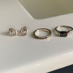 Silver Jewelry Lot